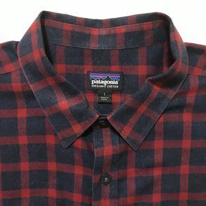 Men's Patagonia Check Light Flannel Long Sleeve Button Front Shirt
